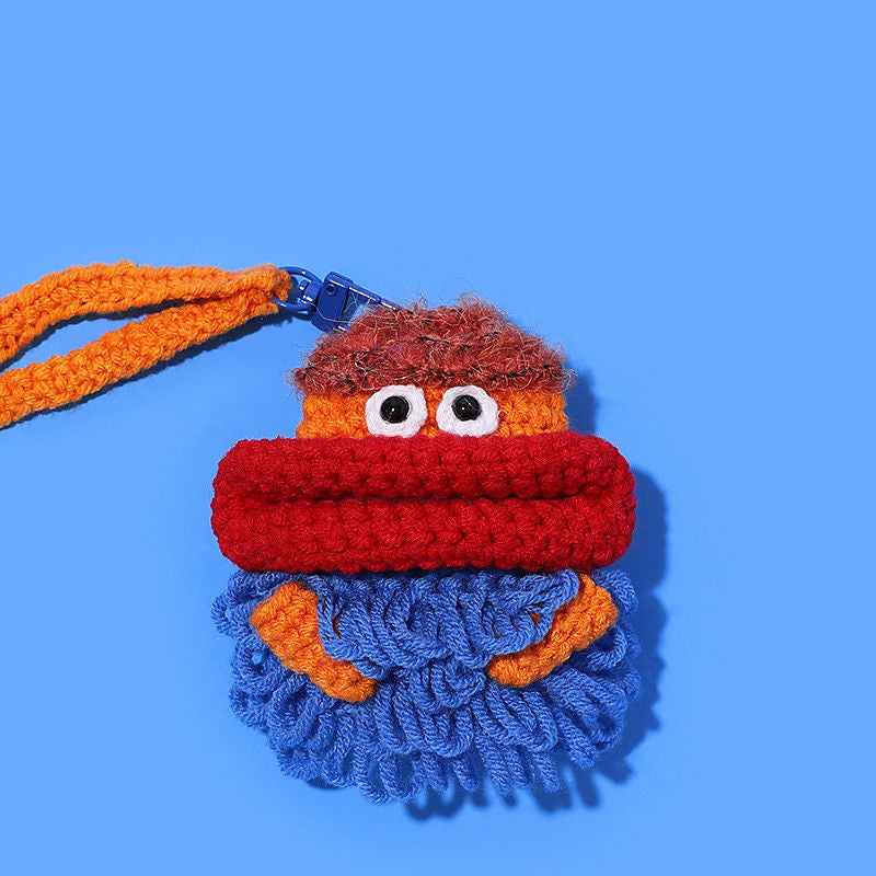 Handmade knitted Plush AirPods Case